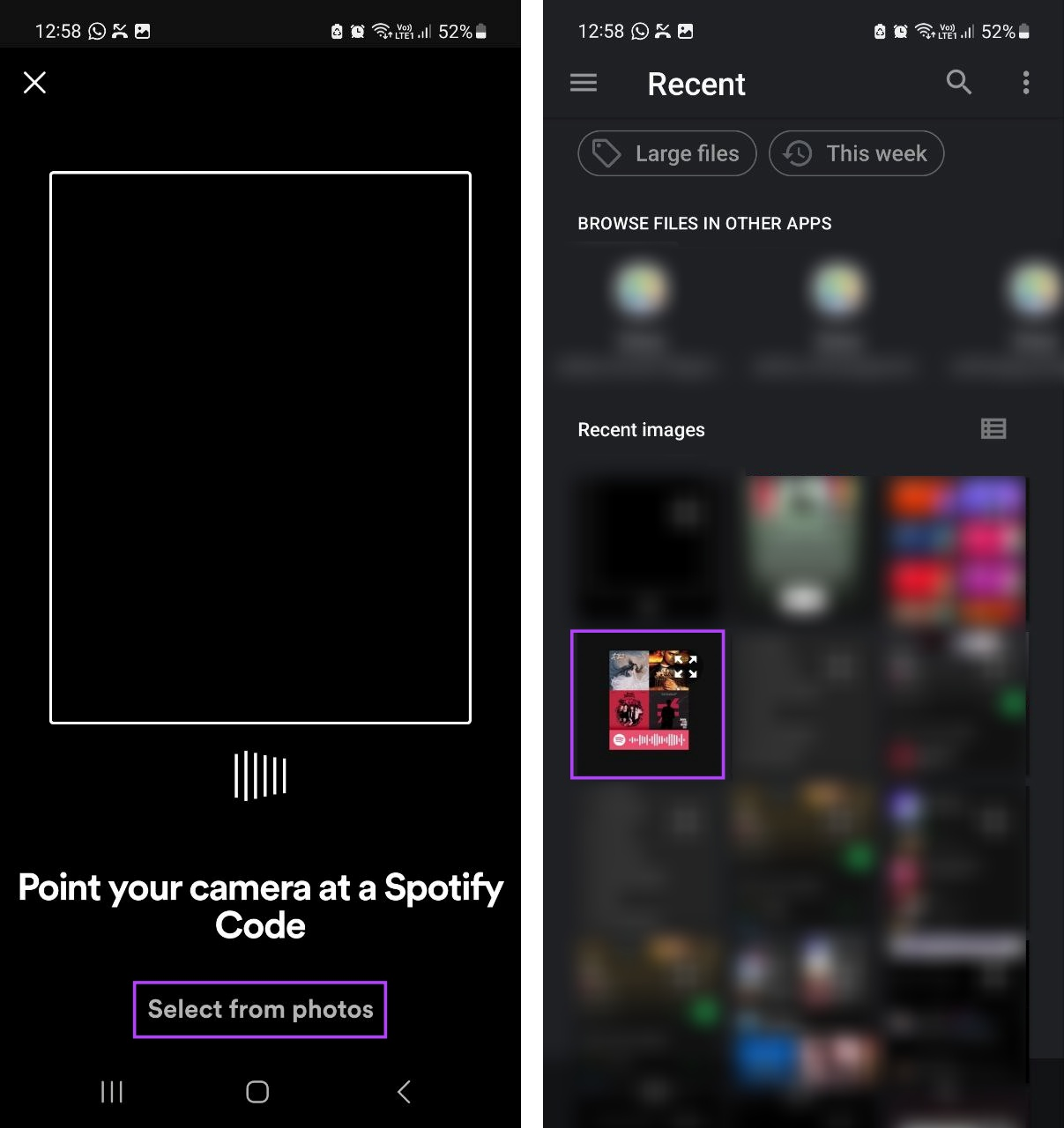 کد Spotify را اسکن کنید
