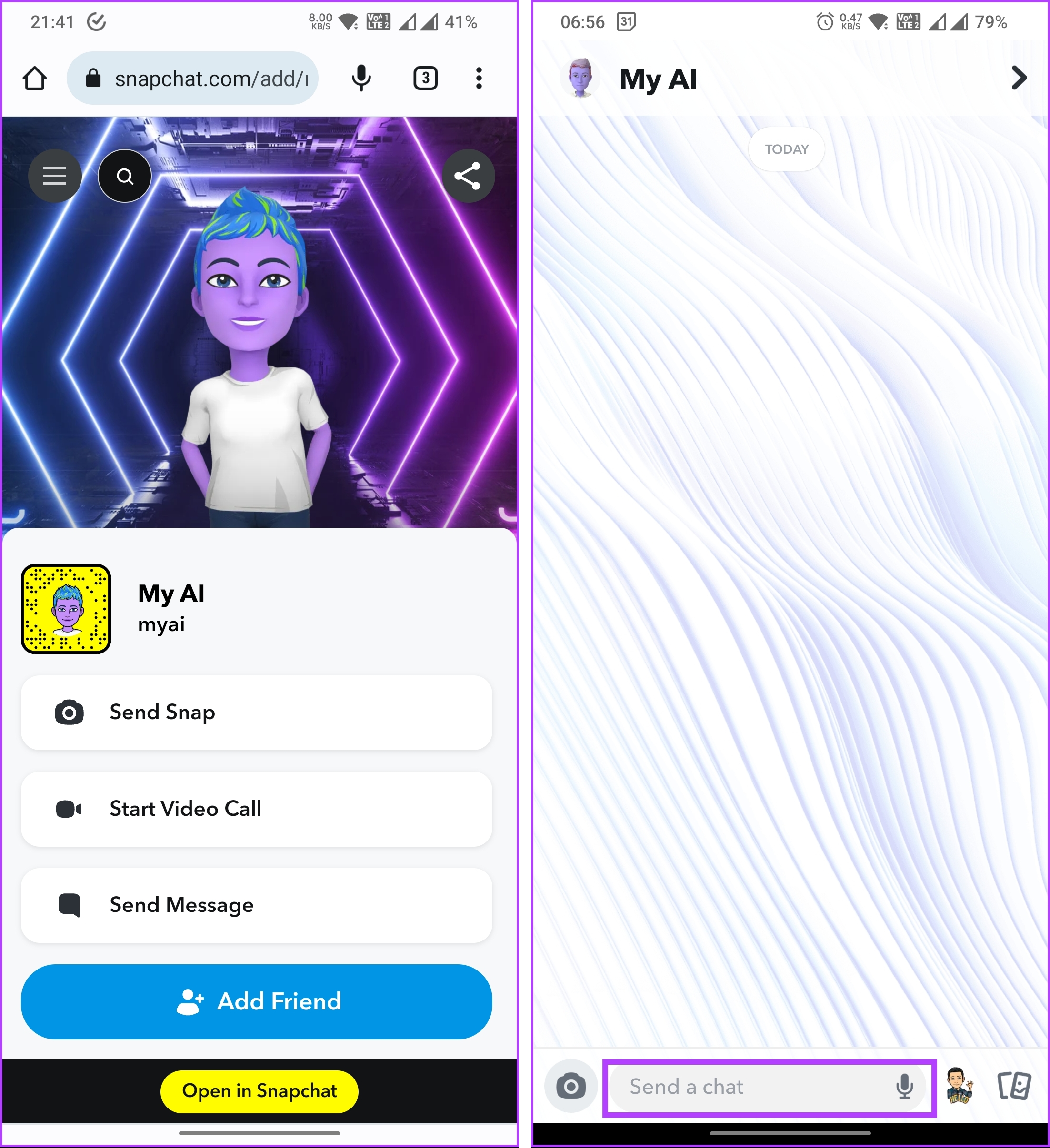 Snapchat's My AI Bot چیست و چه کاری می تواند انجام دهد