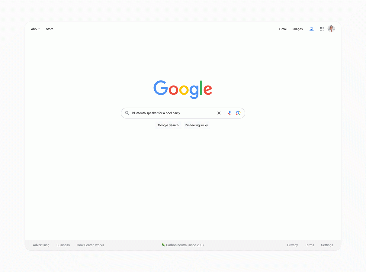 جستجوی هوش مصنوعی گوگل
