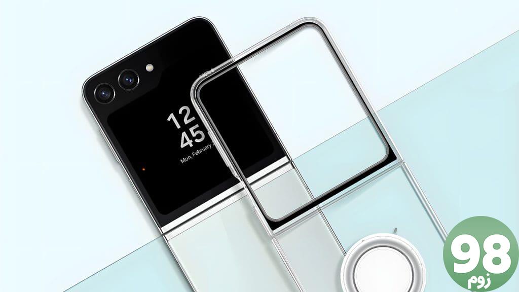 بهترین قاب های شفاف برای Galaxy Z Flip5 7