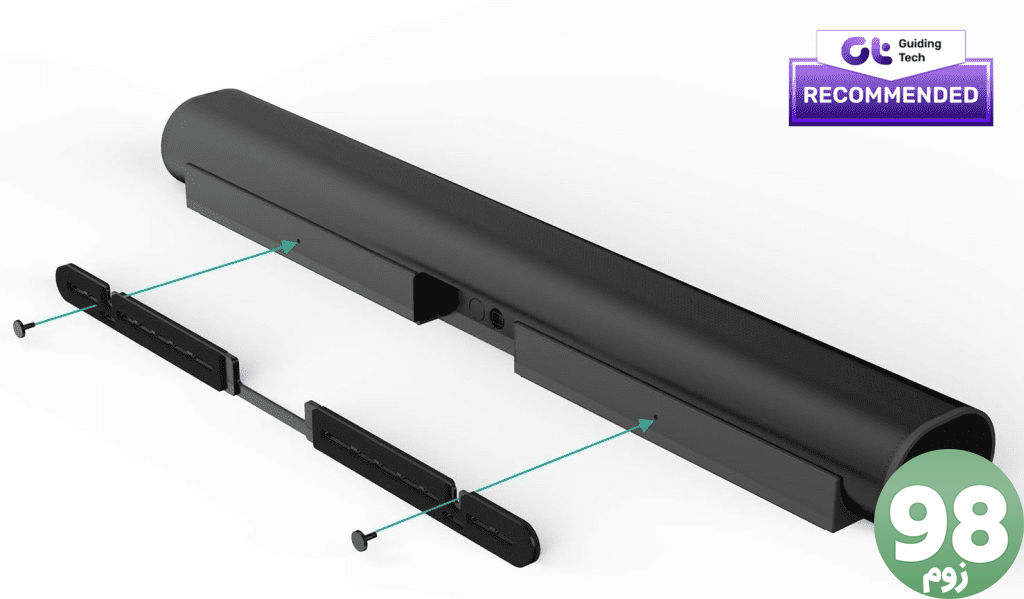 بهترین پایه های دیواری برای Sonos Arc WALI Soundbar پایه دیواری طراحی شده برای Sonos Arc