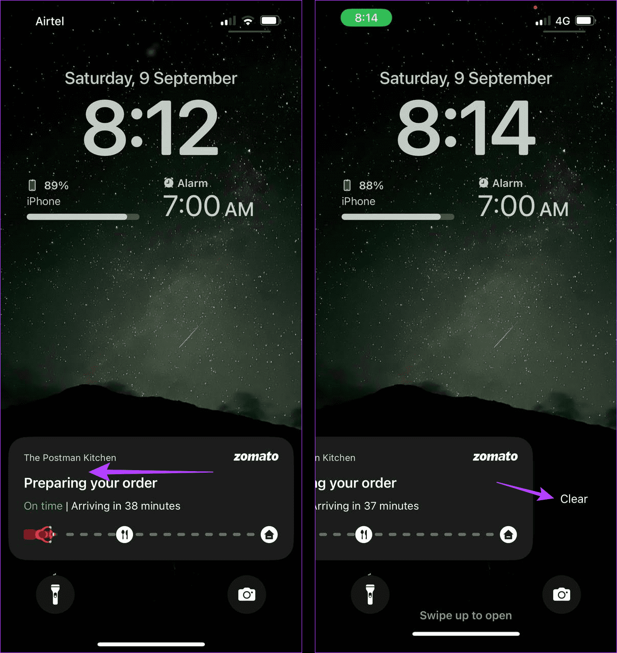 Clear Live Activities From Lock Screen