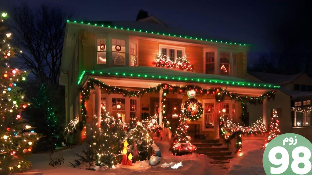بهترین چراغ‌های هوشمند کریسمس در فضای داخلی و خارجی