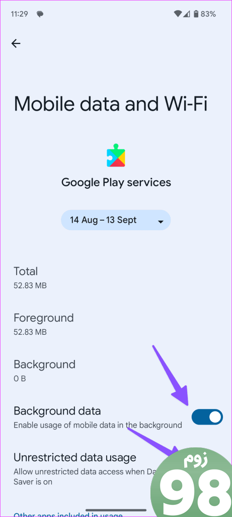 رفع خطای 13 فروشگاه Google Play No Connection