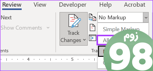 how to print tracked changes comments in microsoft word 3