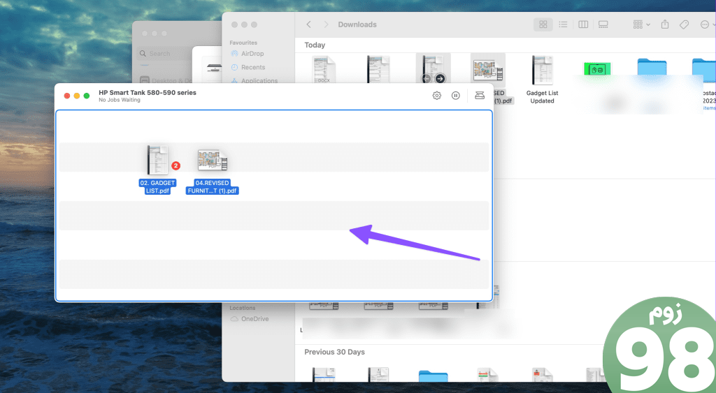 print multiple files at once on Mac 5