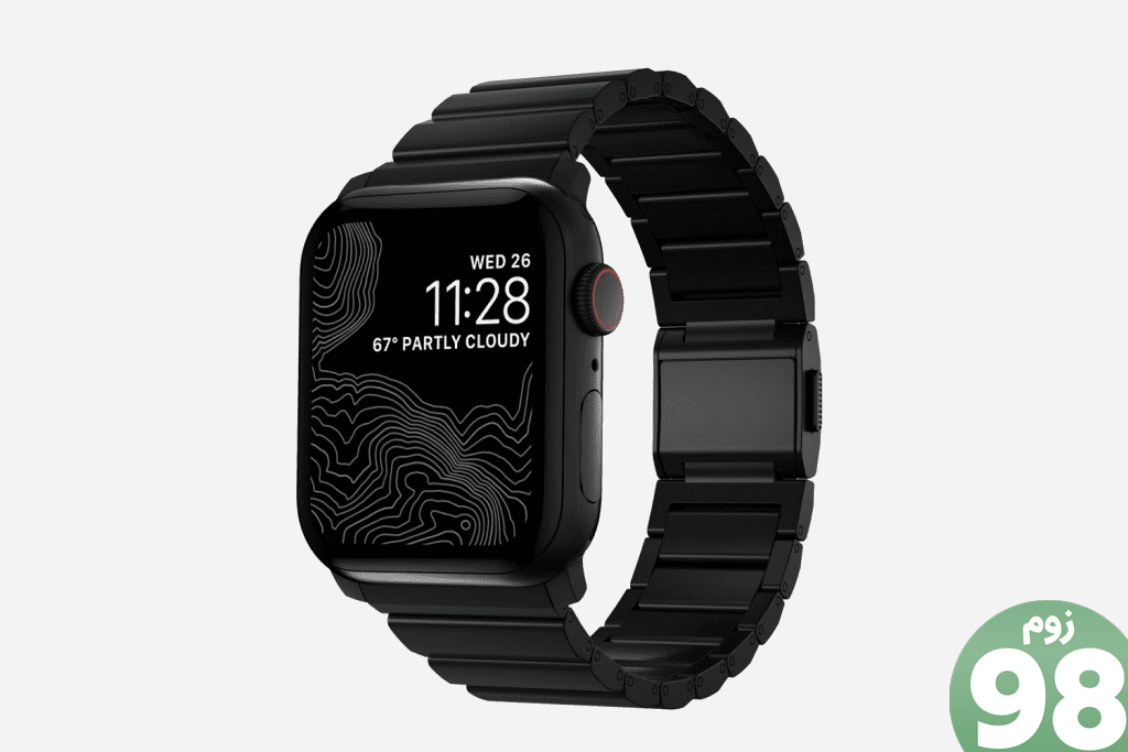 Nomad بهترین نوارهای تیتانیوم برای Apple Watch Ultra