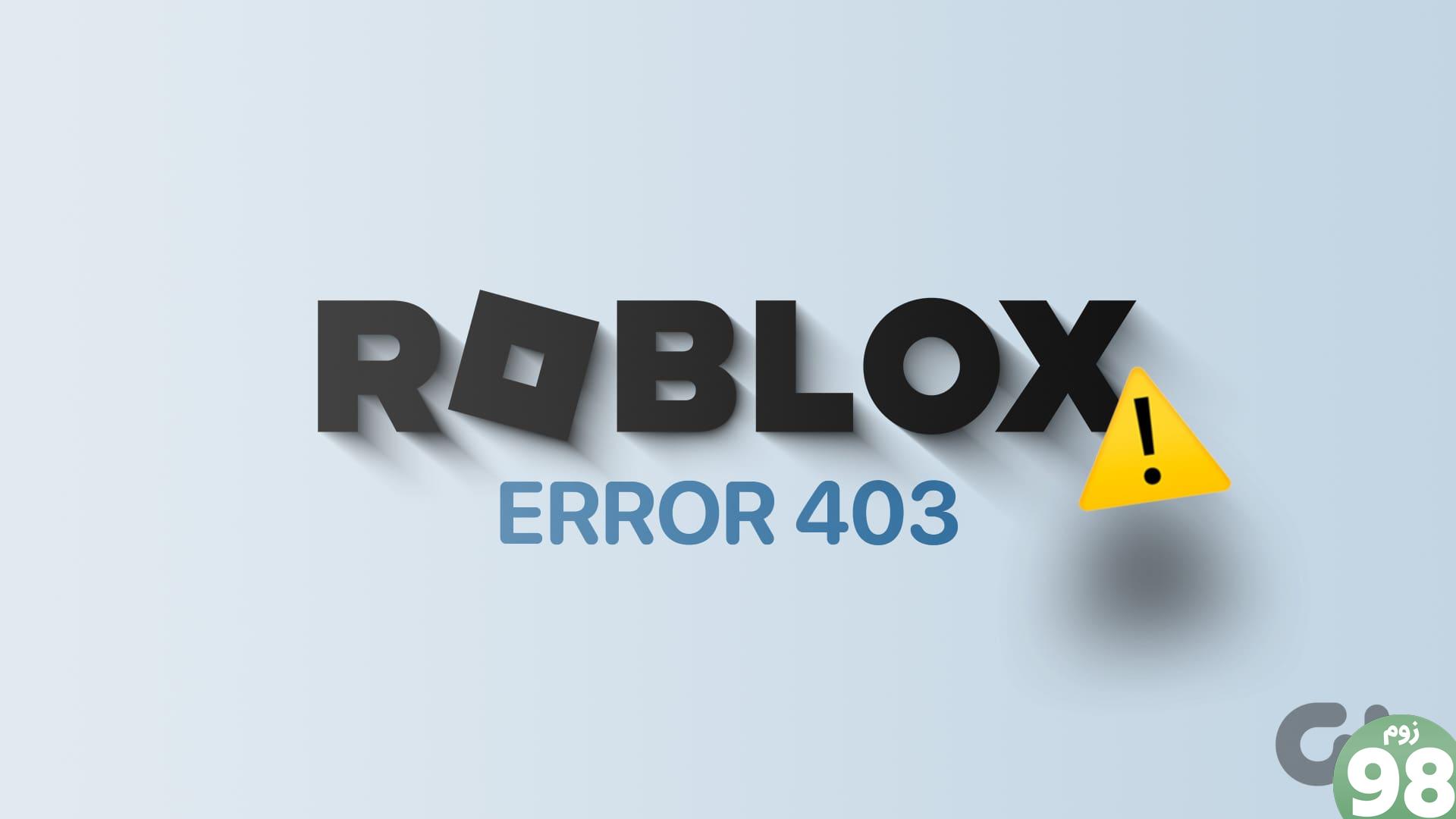 کد خطای Roblox 403