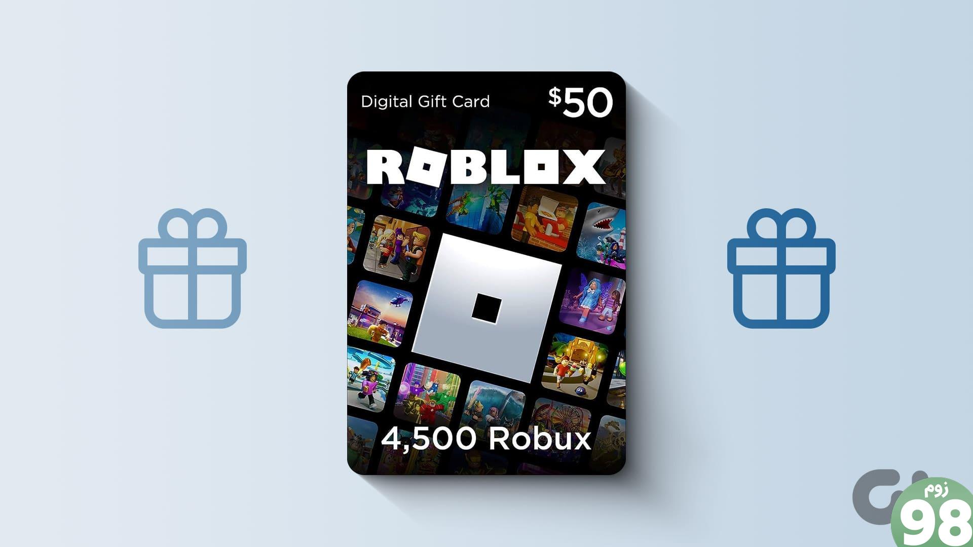 Robux را برای شخصی در Roblox ارسال کنید