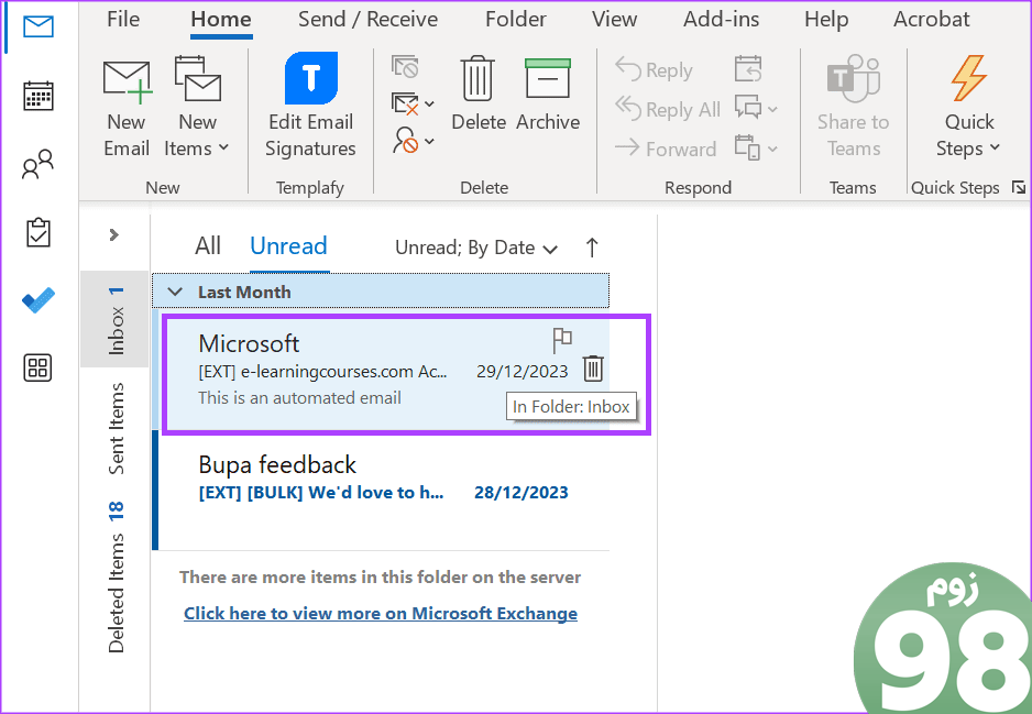 نحوه ایجاد وظایف در Microsoft Outlook 1