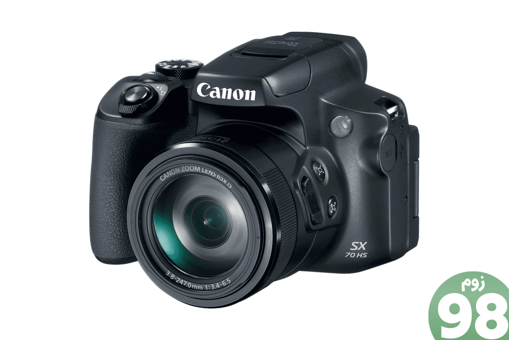 Canon Powershot SX70 بهترین دوربین های زوم کامپکت