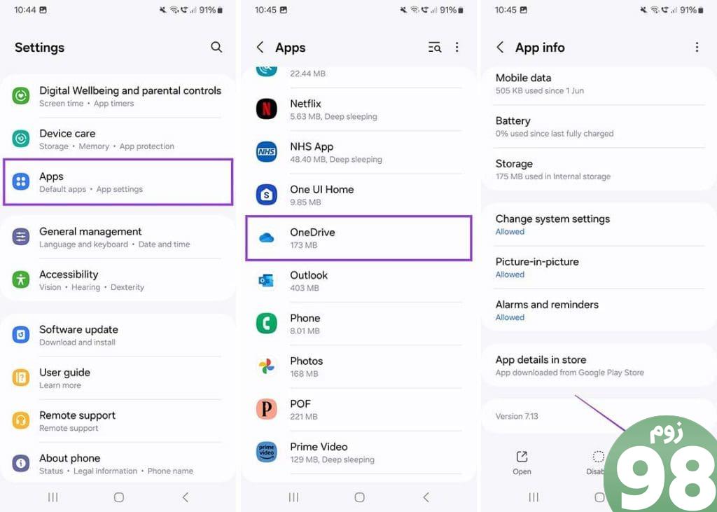 4 رفع مشکل زمانی که نمی توانید در اندروید 3 وارد OneDrive شوید