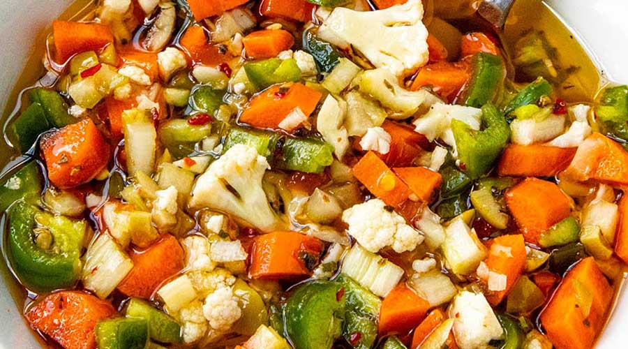 طرز تهیه ترشی مخلوط خانگی